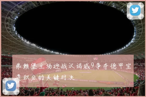 弗赖堡主场迎战汉诺威9争夺德甲宝贵积分的关键对决